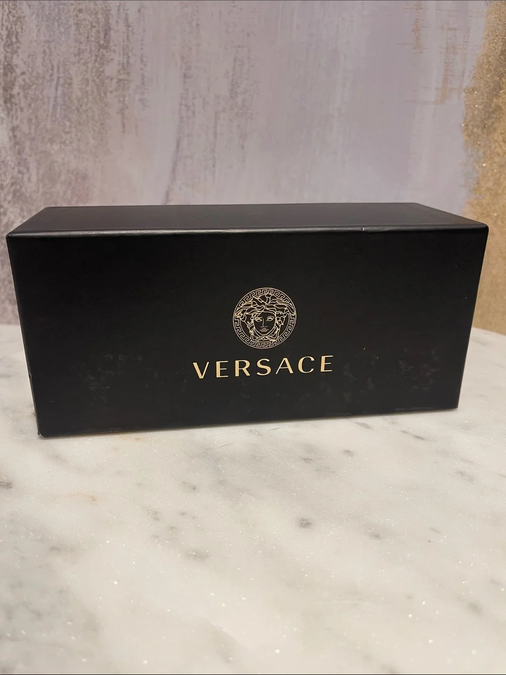 New Black VERSACE glasses case w/box 💖 - Picture 5 of 8